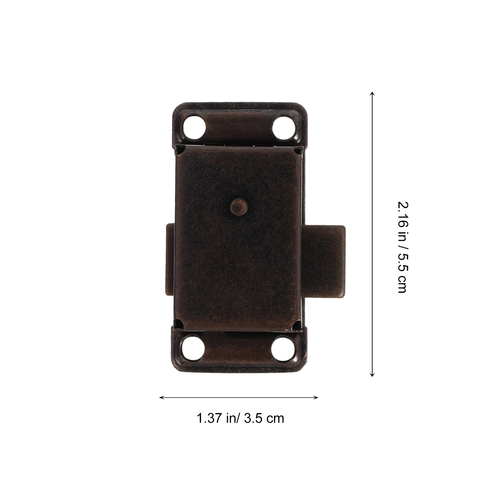 

2 Sets Drawer Locks Cabinet Latch Red Rustic niture Hardware Vintage Case Decor Classic Metal Locks Jewelry Box