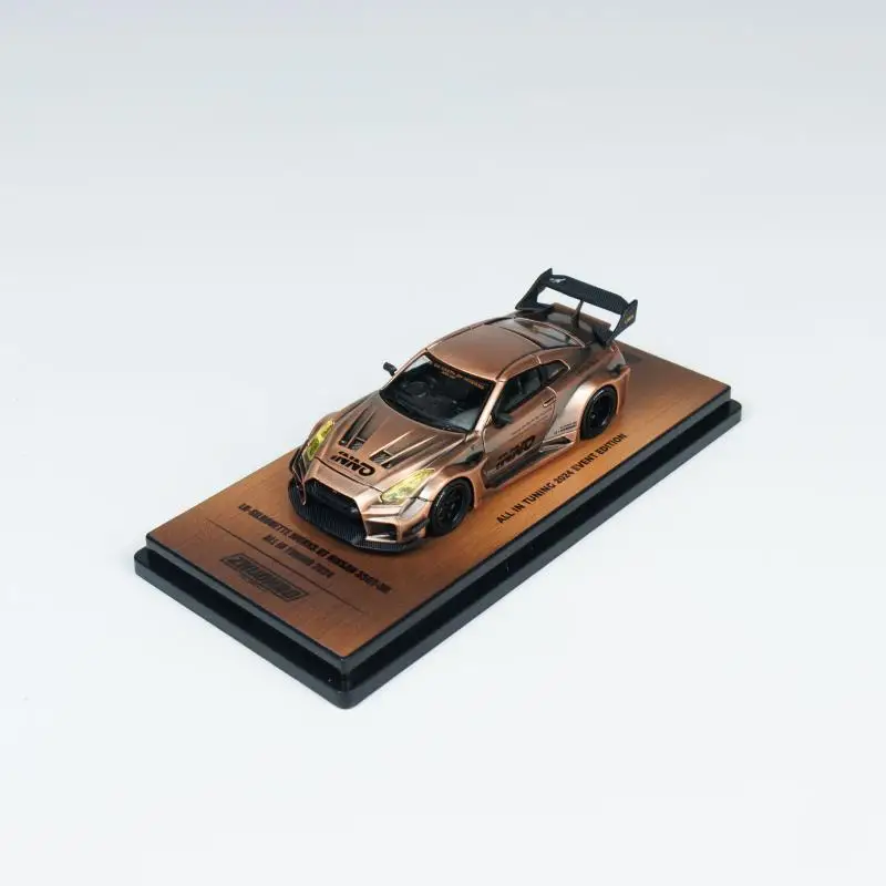 INNO 1:64 NISSAN GT-R (R35) LBWK 2024 Special Edition Chase Die-cast Alloy Car Model Collection Display Gift