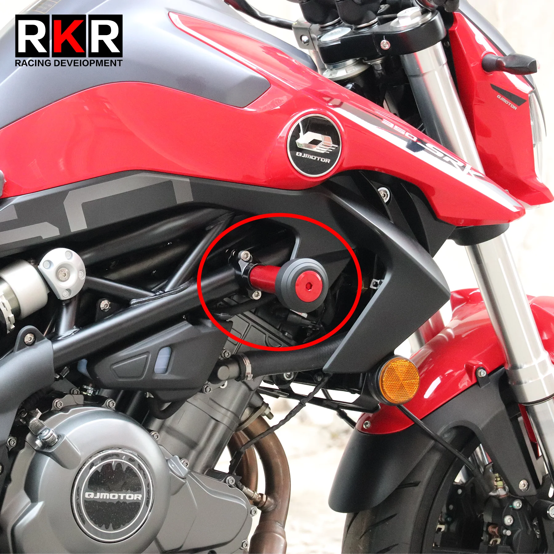 

For Benelli TNT150 752S 302 Harley X350 CFMOTO 450SR Motorcycle Body Frame Slider Crash Protector CNC Clamp Falling Protection