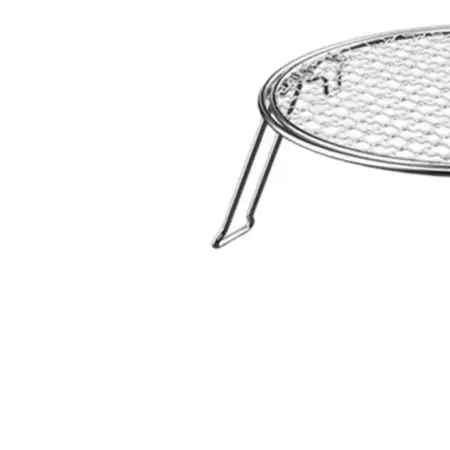 Stainless Steel Camping BBQ Grill Grate with Foldable Design and Reinforced Legs for Backpacking Hiking RV and Beach Trips