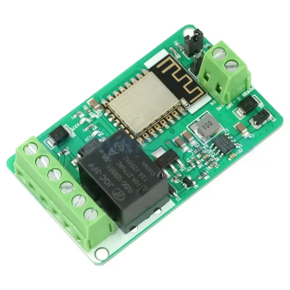 

ESP8266 ESP-12F Relay Module 10A 220V Network Relay WIFI Module Input DC 4 Layers Board TVS Input Automatic Protection NEW