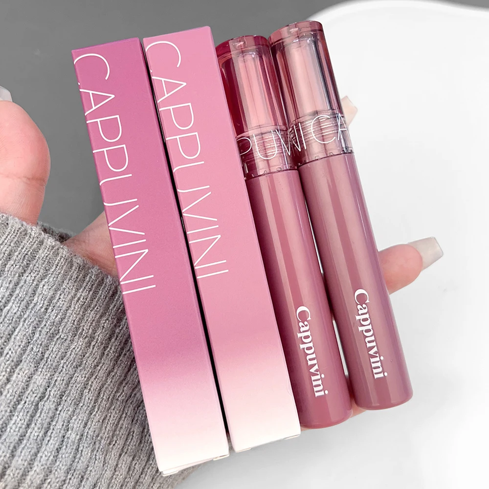 Plumping Jelly Lip Gloss Wodoodporny Trwały Nawilżający Szklany Lustrzany Szminka Przezroczysty Czerwony Błyszczyk Koreański Makijaż Kosmetyczny