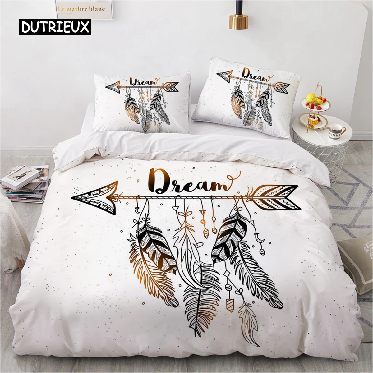 

Classic 3D Design Custom Bed Linen Comforter Quilt Cover Bedding Set Full King Queen Double Single Size Home Textile