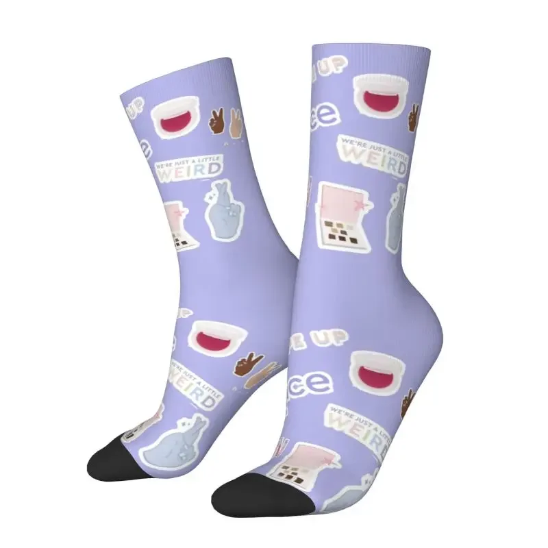 Florence By Mills Dress Socks Men's Women's Warm Fashion Novelty Crew Socks