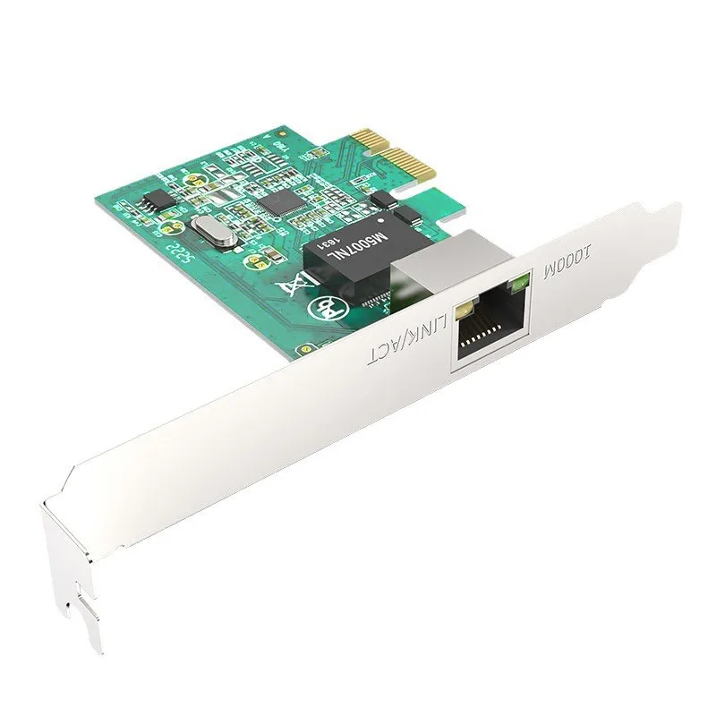 

New!GE-E013-8111E-YK Gigabit Ethernet PCI-E Network Adapter Card For Windows 11 For Desktops, Servers