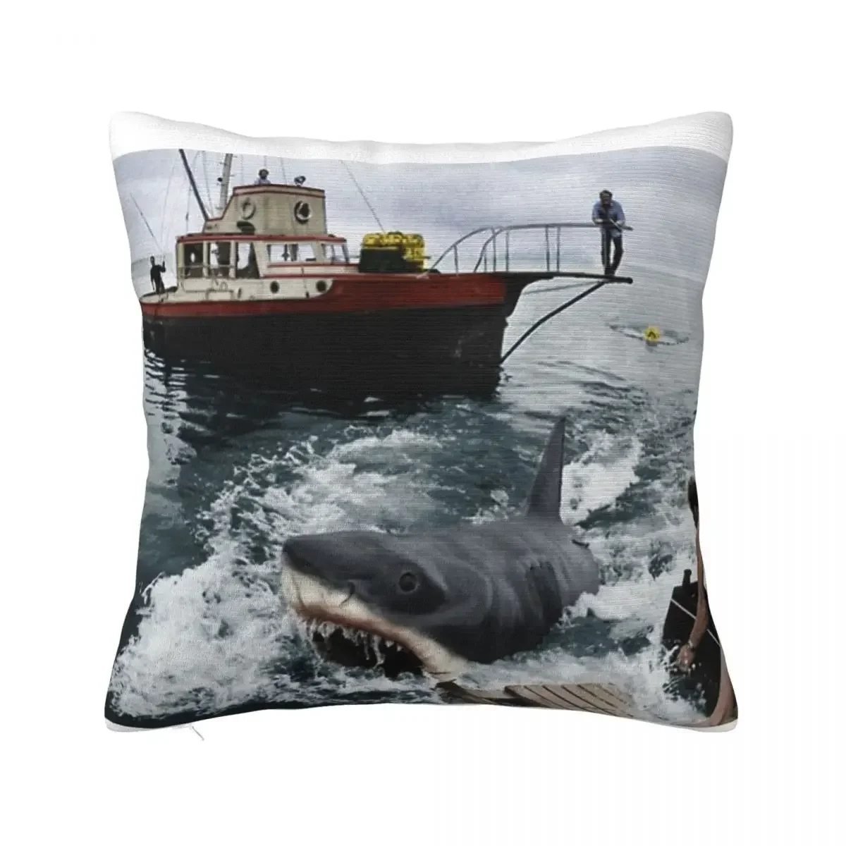 

Jaws Photography Pillow Cover Cushion Cover Decorative Cushions Pillow Case Pillow Cover
