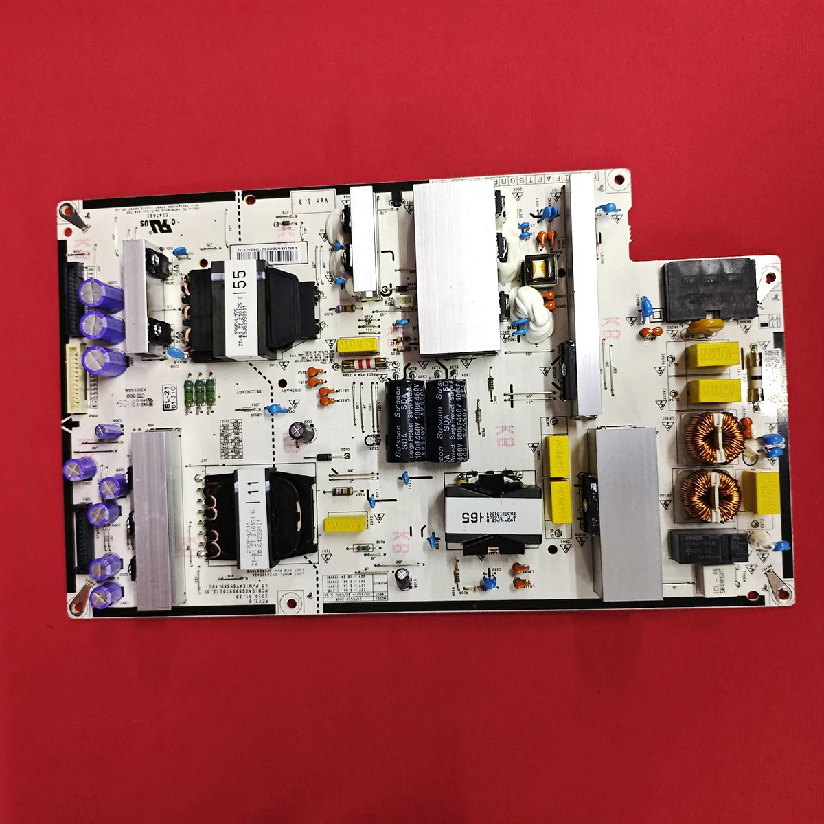 Test the OLED55CXPCA power board GP55CX-200P EAX68999701 EAY65689401
