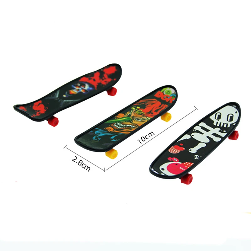 10pc Kids Finger Scooter Mini Finger Skateboard Fingertip sport Desktop pattinaggio giocattolo Puzzle per bambini antistress giocattoli divertenti