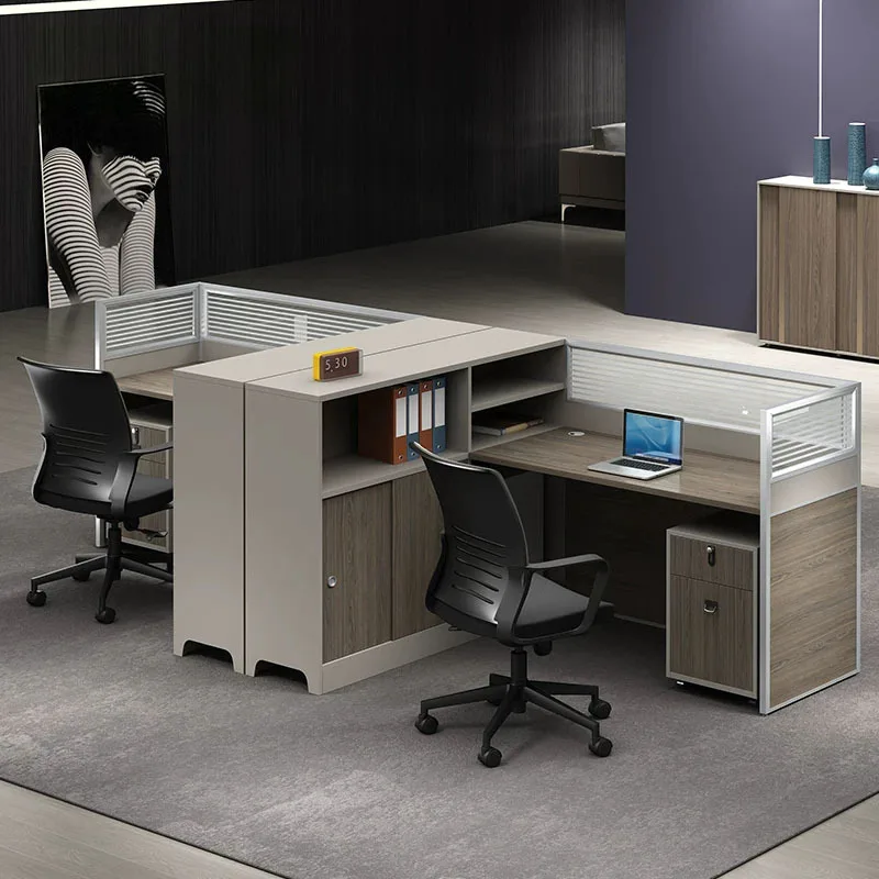 CX company staff, staff space partition office booth screen desk