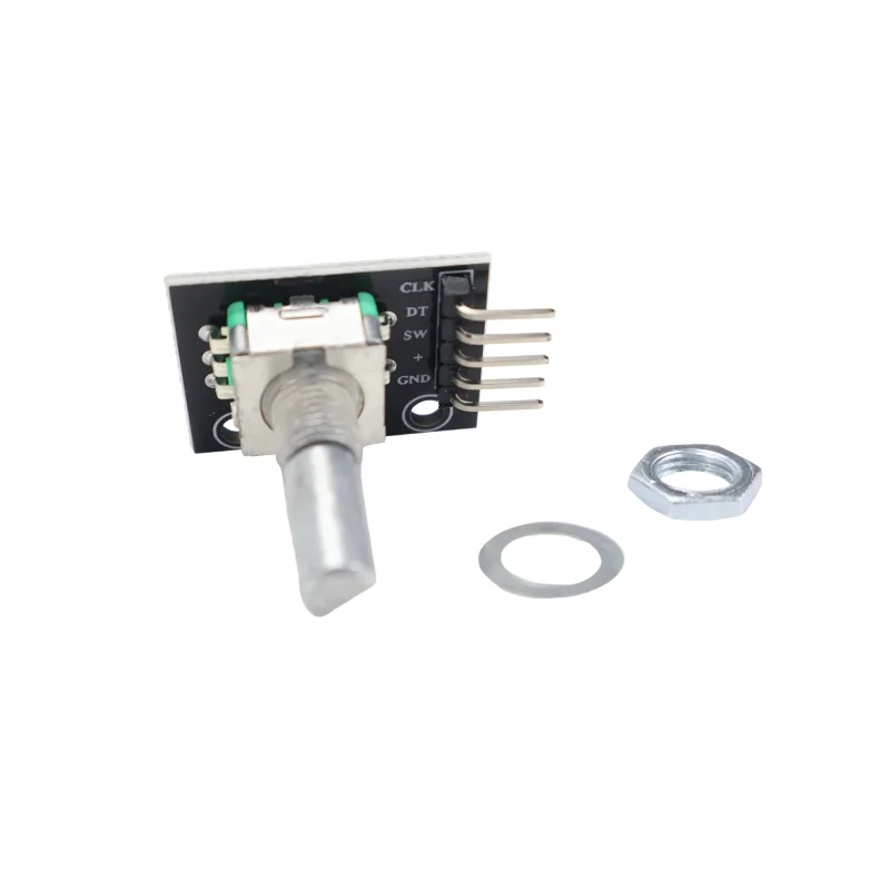NEUES KY-040 Drehgebermodul mit Knopf 20 PPR 5 V unendliche Drehung für Arduino Digital Control Ersatzpotentiometer – Detail 3