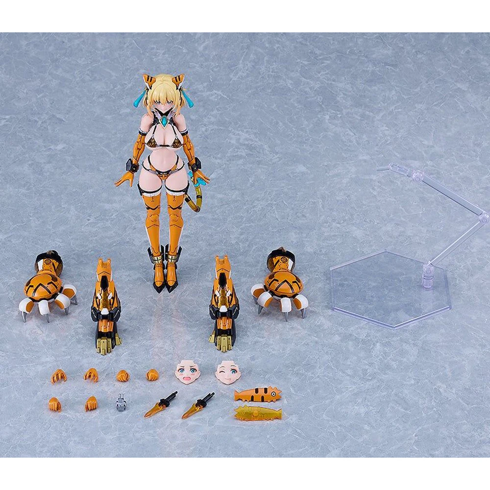 بدلة أرنب Max Factory Plamax (BP-02) أصلية 100% لتخطيط صوفيا F. Shirring Tiger Armor Ver. سلسلة المجموعة #2
