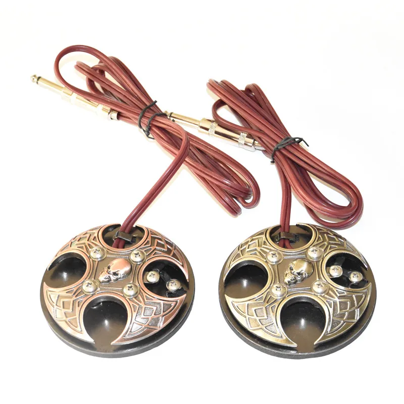 تريجو الوشم مفتاح دواسة القدم لإمدادات الطاقة الوشم دائم المضادة للانزلاق القدم الوشم دواسة التيار الكهربائي