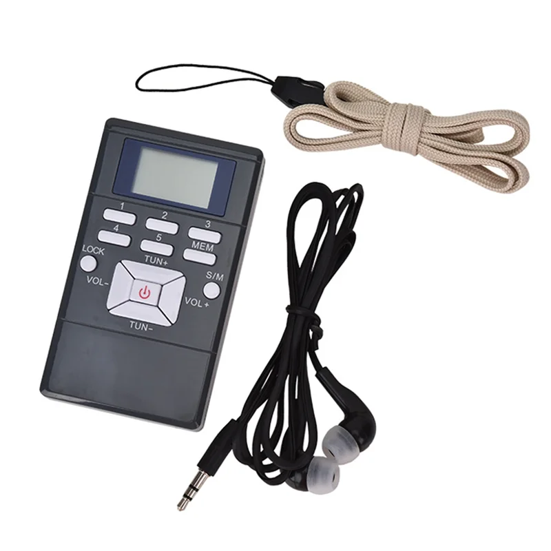 DIGIT-PR13 Radio FM Stereo DSP Ricevitore portatile Mini PR13 Radio FM Stereo DSP Ricevitore Forguiding Church Conference Training