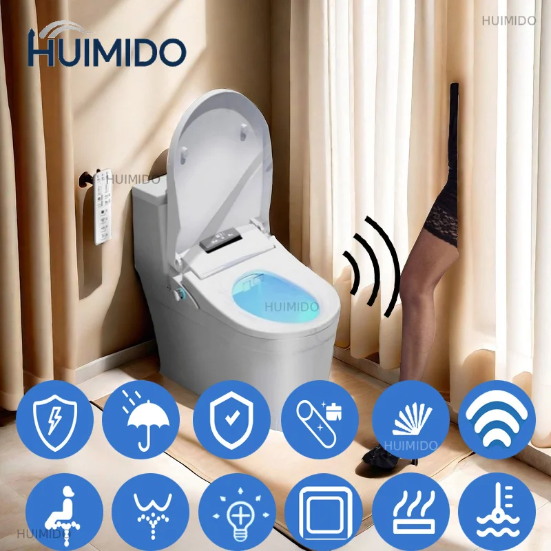U Auto Flip Tapa Wc Intelligent Bidet Cuvette Toilette Japonaises Lavante WC Smart Toilet Seat Inteligente Open Ai Toilet Seat