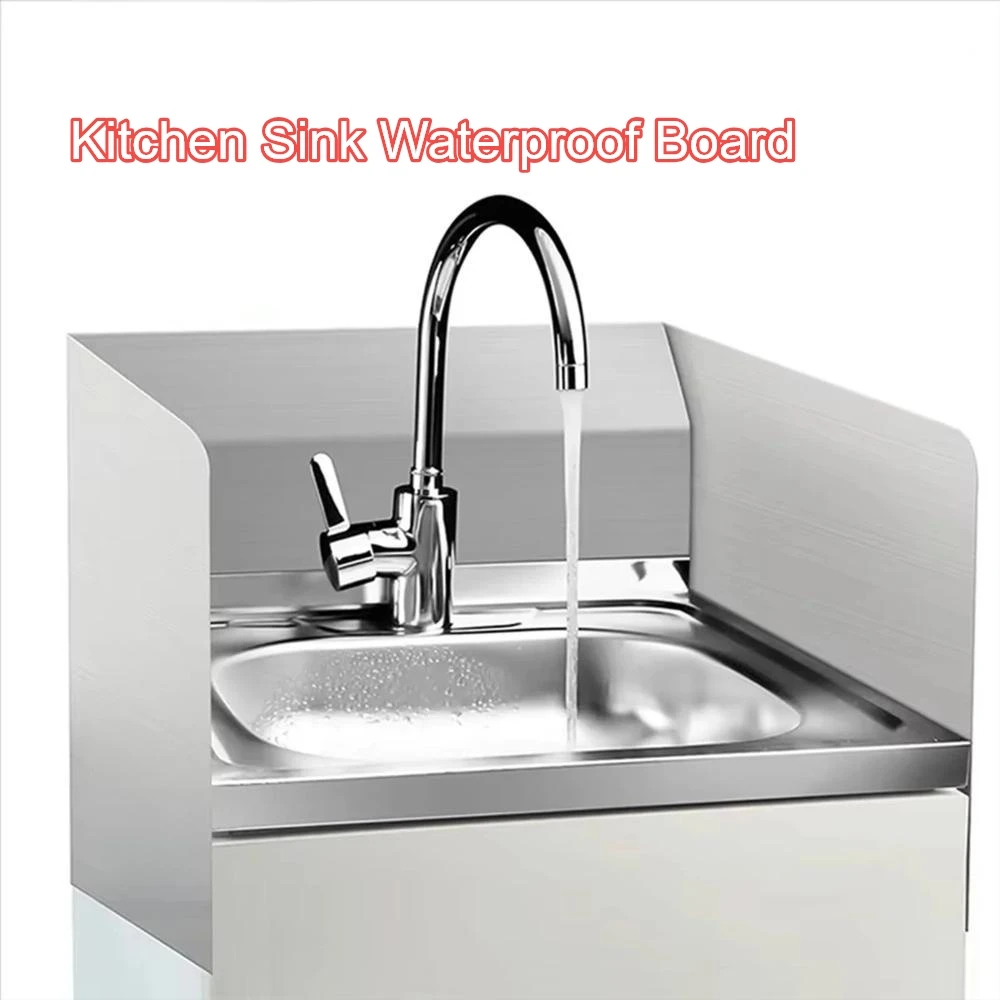 

2 шт., перегородка для мытья посуды, домашняя практичная кухонная раковина, водонепроницаемая доска, полезная креативная защита от брызг воды