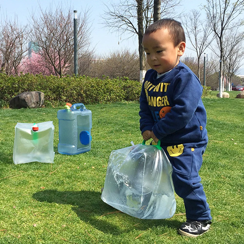 

20 L Portable Bucket Water Container 20L Pouch Storage Outdoor CAR WASH Foldable Travel