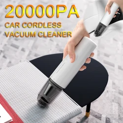 Portable Car Vacuum Cleaner Handheld Brushless Vacuum Cleaner Wireless Dust Collector Suction and Blowing Pet Hair Suction