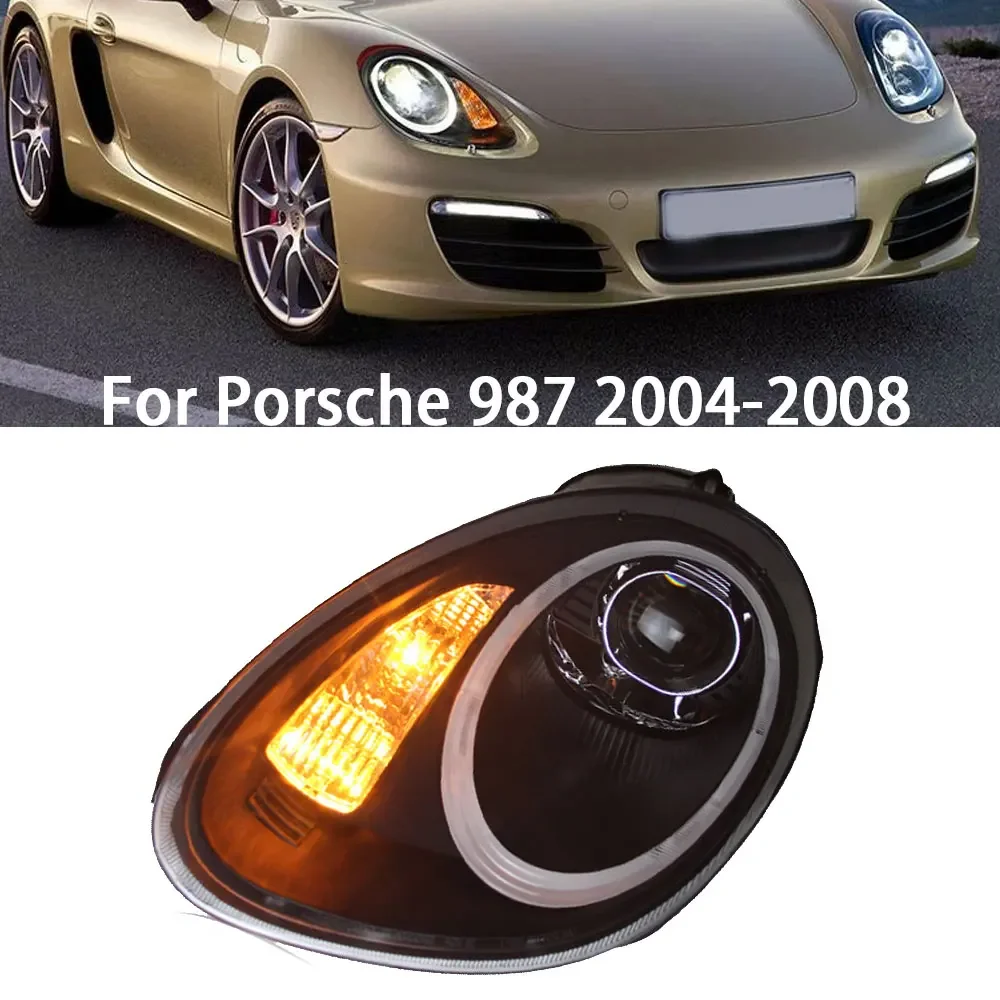 

Car Headlights For Porsche Cayman Boxster 987 2004-2008 new style full LED head light DRL Head Lamp Front light Assembly
