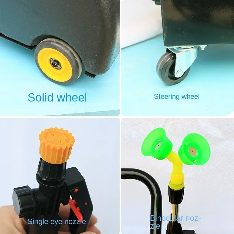 Power Tools Industrial Factory Inspection 35L Mobile Electric Eyewash Workshop Chemical Plant Laboratory Portable Eyewash Device