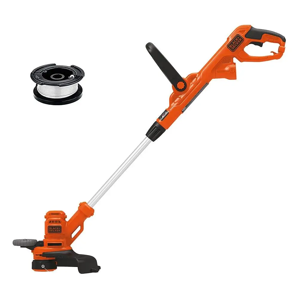 String Trimmer Edger Combo Electric 6.5-Amp 14-Inch Automatic Feed Grass Cutter Lightweight Adjustable Handle 2-in-1 Corded