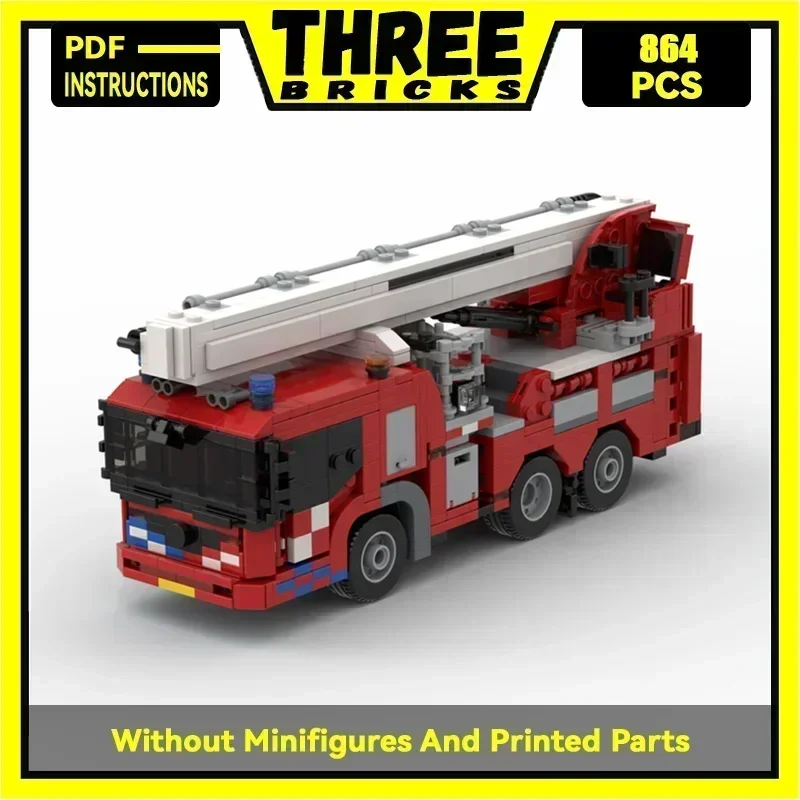 

Moc Строительные кирпичи Модель автомобиля Голландский пожарный грузовик Воздушная платформа Лифт Технология Блоки Подарки Рождественские игрушки Наборы для самостоятельной сборки