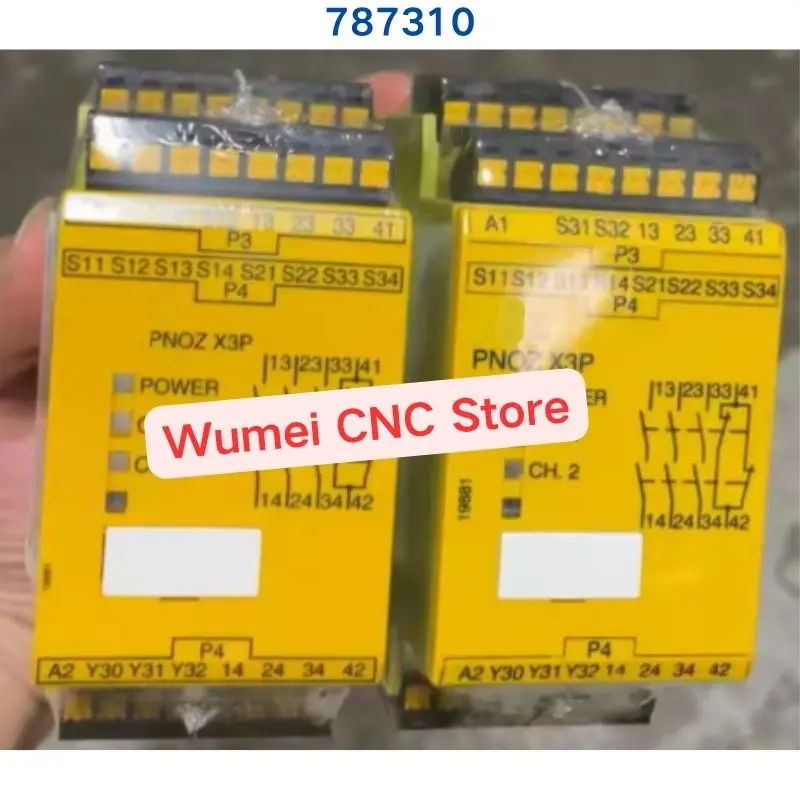 Brand New Original safety relay PNOZ X3P C 787310 1 piece