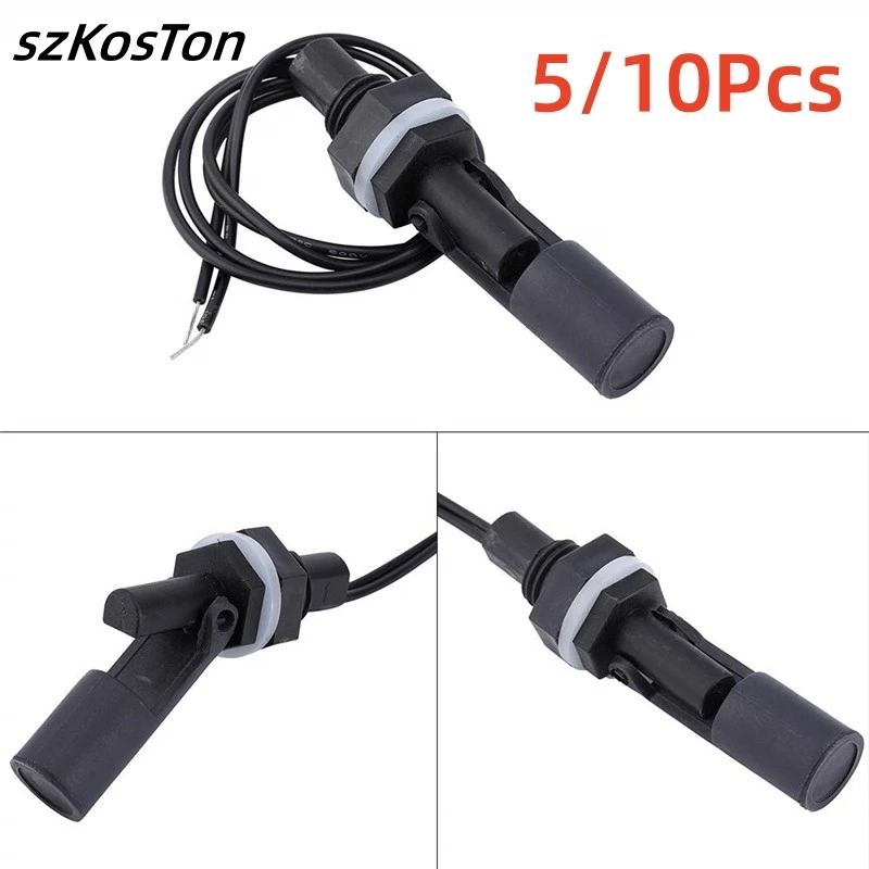 1/5/10Pcs Liquid Water Level Sensor Controller Horizontal Float Switch Automatic Water Pump Switch For Aquariums Fish Tank Pool