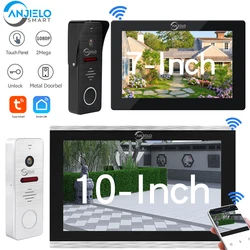 Wifi Tuya Video Intercom Residential Entry Phone for Home Security Door Camera 1080p Doorbell Interphone Private House 7/10 Inch