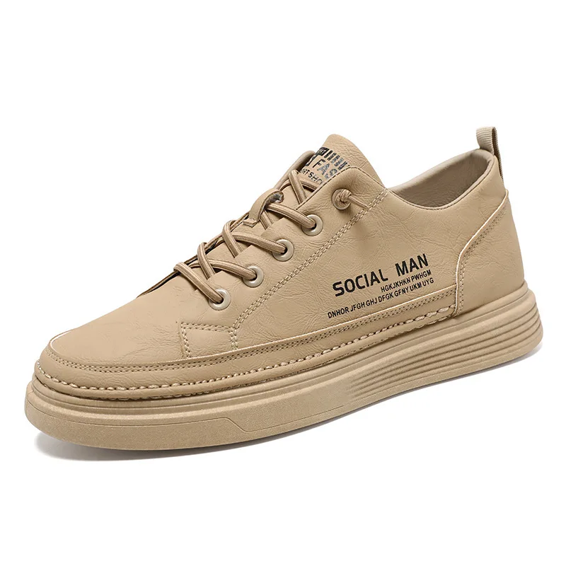 

Мужские замшевые замшевые туфли средней длины из матовой кожи, повседневные модные дизайнерские прогулочные ботильоны в стиле ретро, классические нескользящие замшевые ботинки на шнуровке