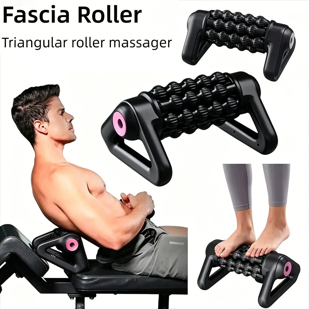 Multifunctional Electric Rolling Massager Shaft Whole Body Muscle Relaxation Automatic Yoga Column Roller for Deep Tissue Relief