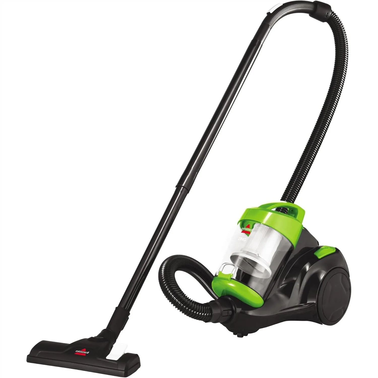 Canister Bagless Vacuum Cleaner, Cyclonic Suction for Carpet and Hard Floor, Lightweight 8 lbs