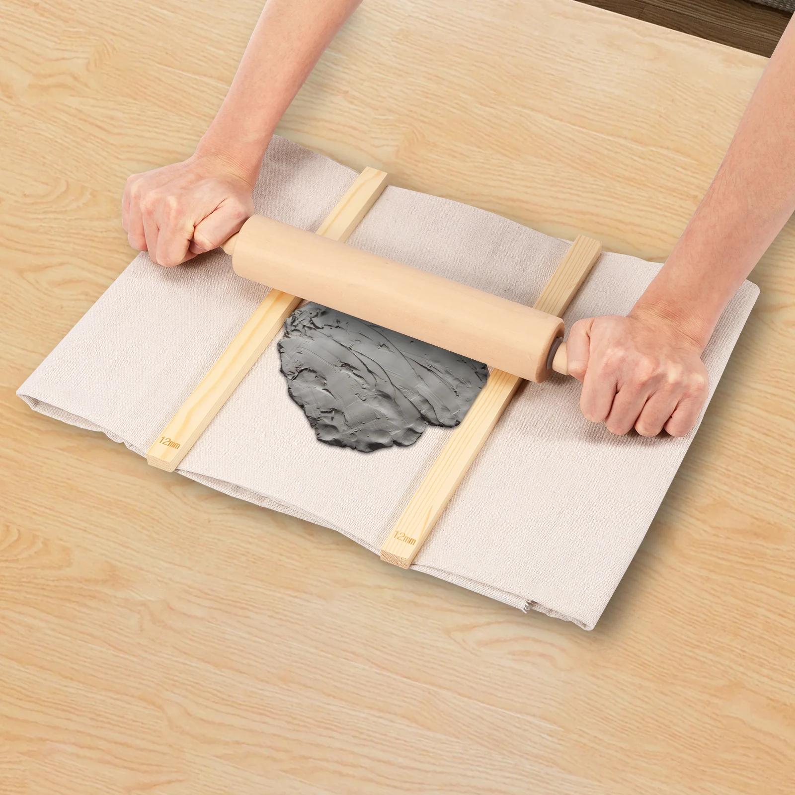 

Деревянные направляющие для керамики и керамики, изготовление глины, долговечная керамика, вращающийся штифт, глина, керамика, обучающий набор для рукоделия