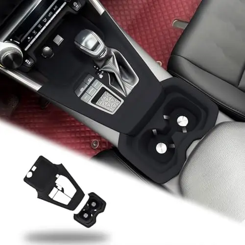

Silicone Gear Shift Cover for RAV4 2019-2025 – Black Interior Protective Pad & Cup Coaster