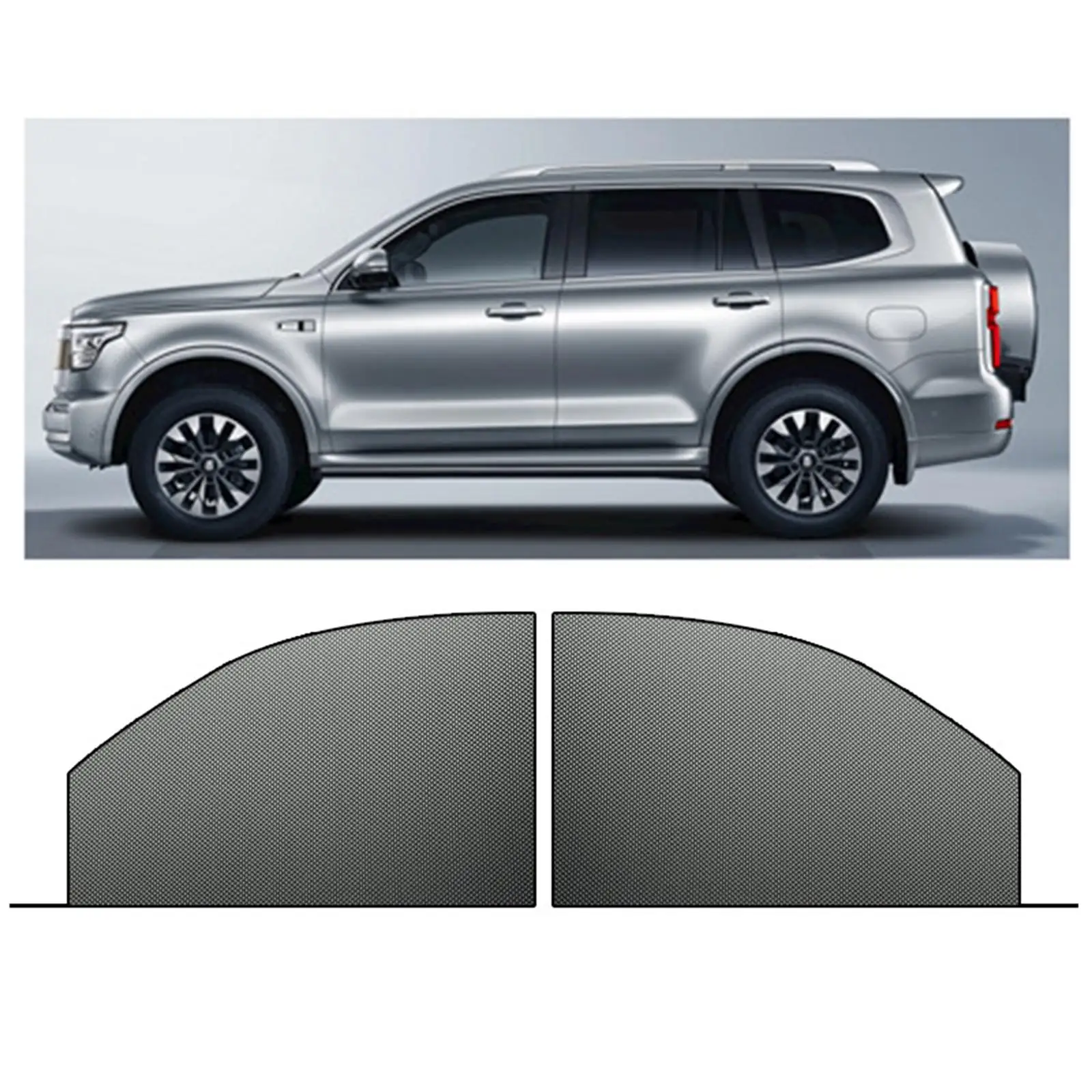 Car Window Mesh Window Sun Visor Cover Privacy Protection Breathable Car for Sleeping