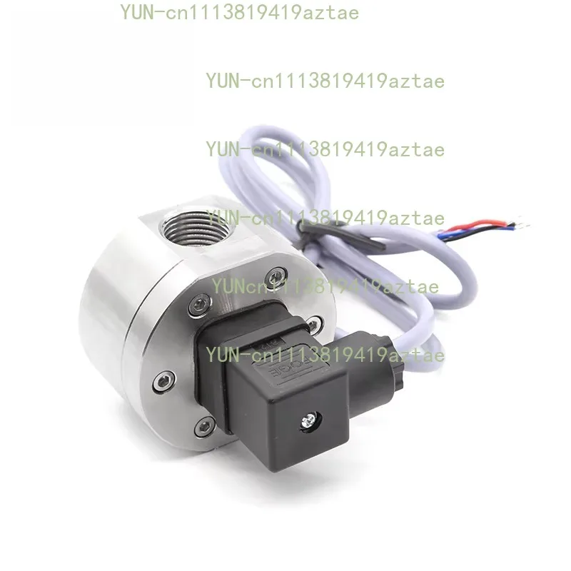 3/4'' INCH Hall Effect Stainless Steel  Gear Turbine Fuel Flow Meter Output Pulse Diesel Milk Counter Flowmeter