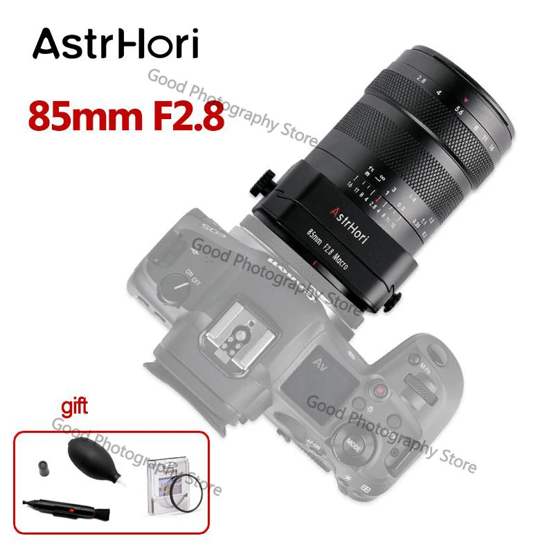 

AstrHori 85mm F2.8 Full Frame Portrait Lens Tilt Macro Lens for Canon RF EOS R Fuji X SONY E Nikon Z Leica L Mount Camera