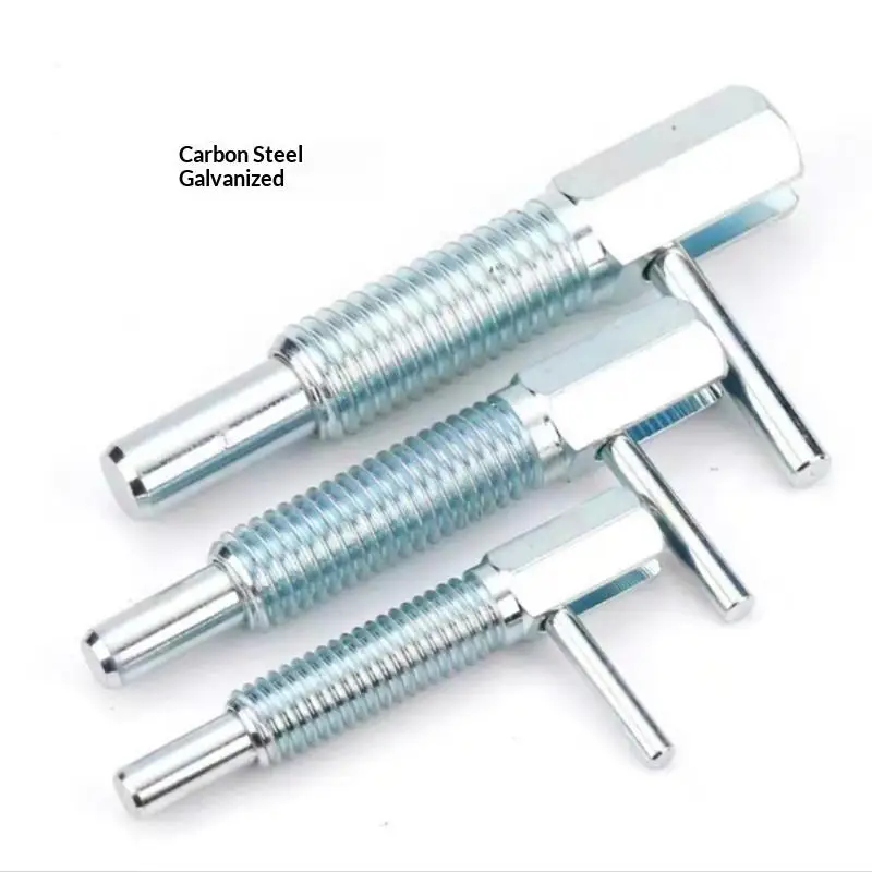 Coarse Thread Lever Type Spring Plungers Indexing Stainless Steel Carbon Steel Impact Resistant for Construction Hardware Use