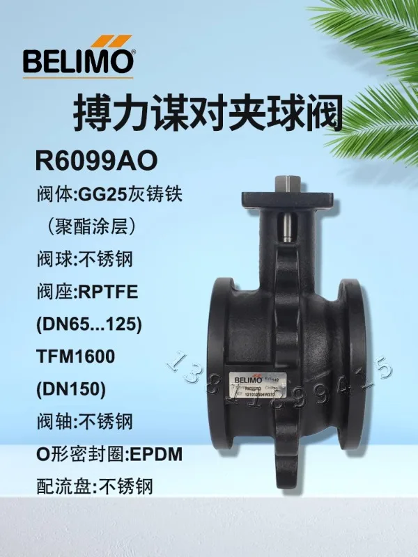 BELIMO Bolimuo R6099AO R665AO flange two way electric regulating ball valve R679AO original stock