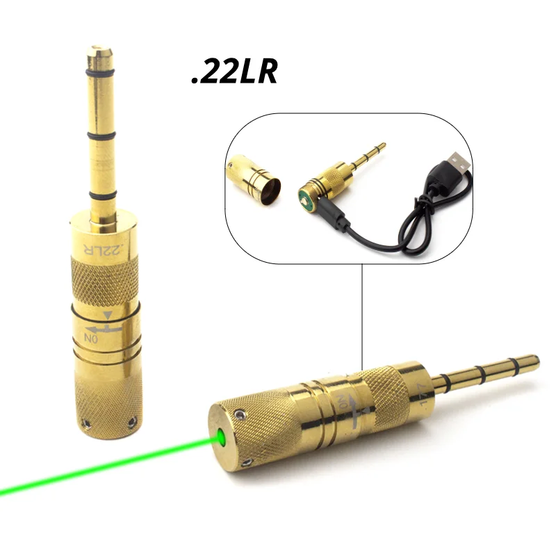 Rechargeable 22LR 177 9MM 7.62/308 Laser Boresighter Cal .22 Rifle Laser Bore Sight 9MM Laser Collimator view 3