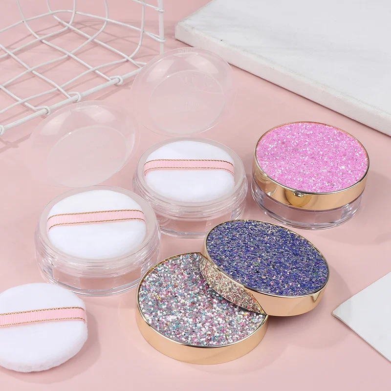 Empty Air Cushion Puff Box 1Pc Portable Cosmetic Makeup Case Container with Powder Sponge for BB Cream Foundation DIY Box