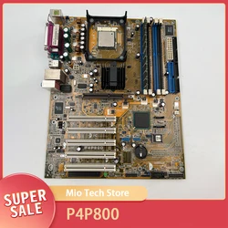 P4P800 865PE 5 PCI Slots LGA 478 Desktop Computer Industrial Control Motherboard
