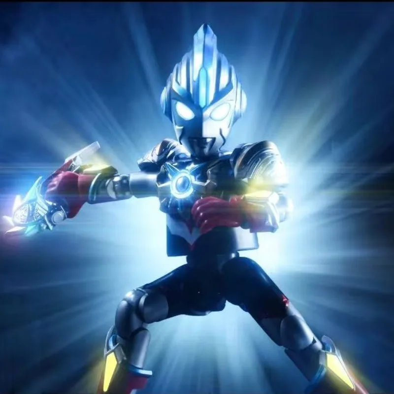 Blokees Ultraman Galaxy Version Chapter 14 Kaiser Belial Shining Ultraman Zer Ultimate Final Movable Model Splicing Toy Gift #5