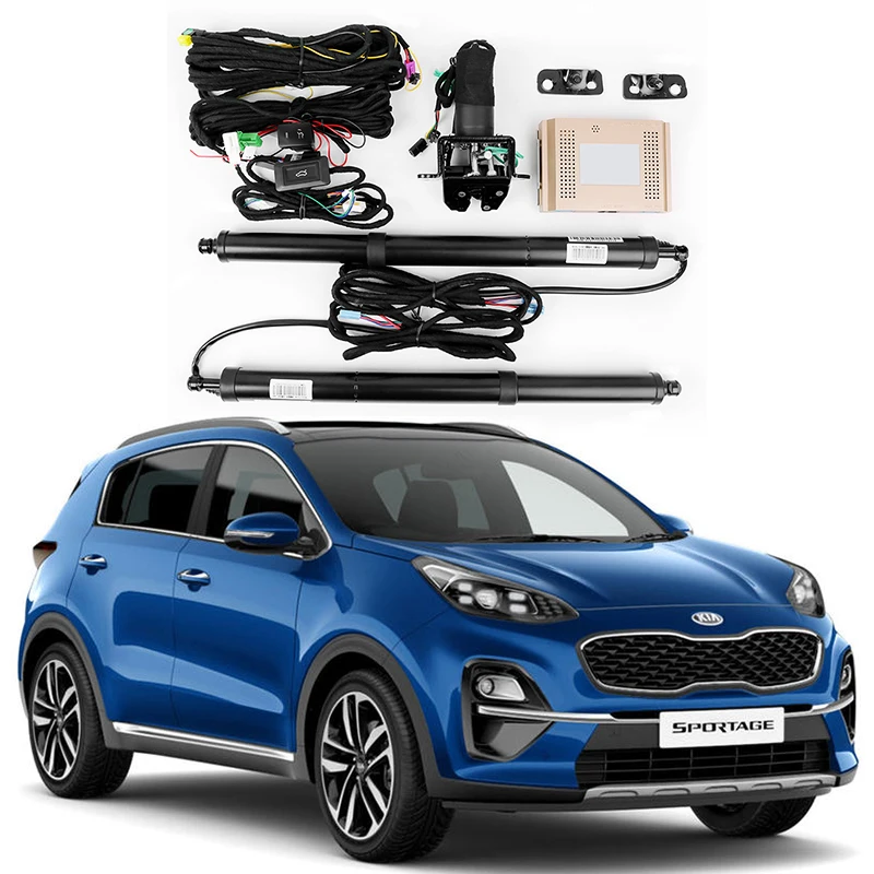 For Kia Sportage KX 5 Electric tailgate power operated trunk Retrofit tail box Vehicle accessories actuators front button