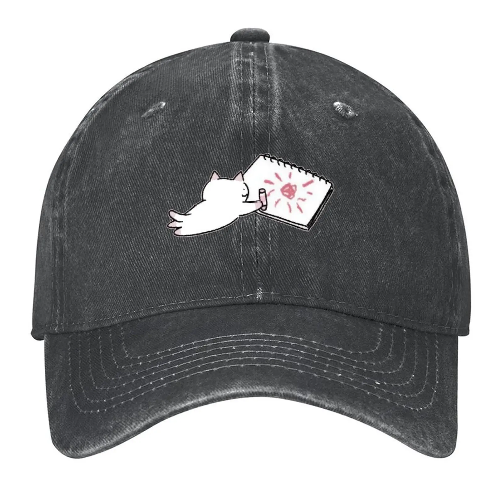 

Doodle [Fushigi Neko no Kyuu-chan] Baseball Cap Winter hat Golf Designer Hat Sunhat Men's Caps Women's