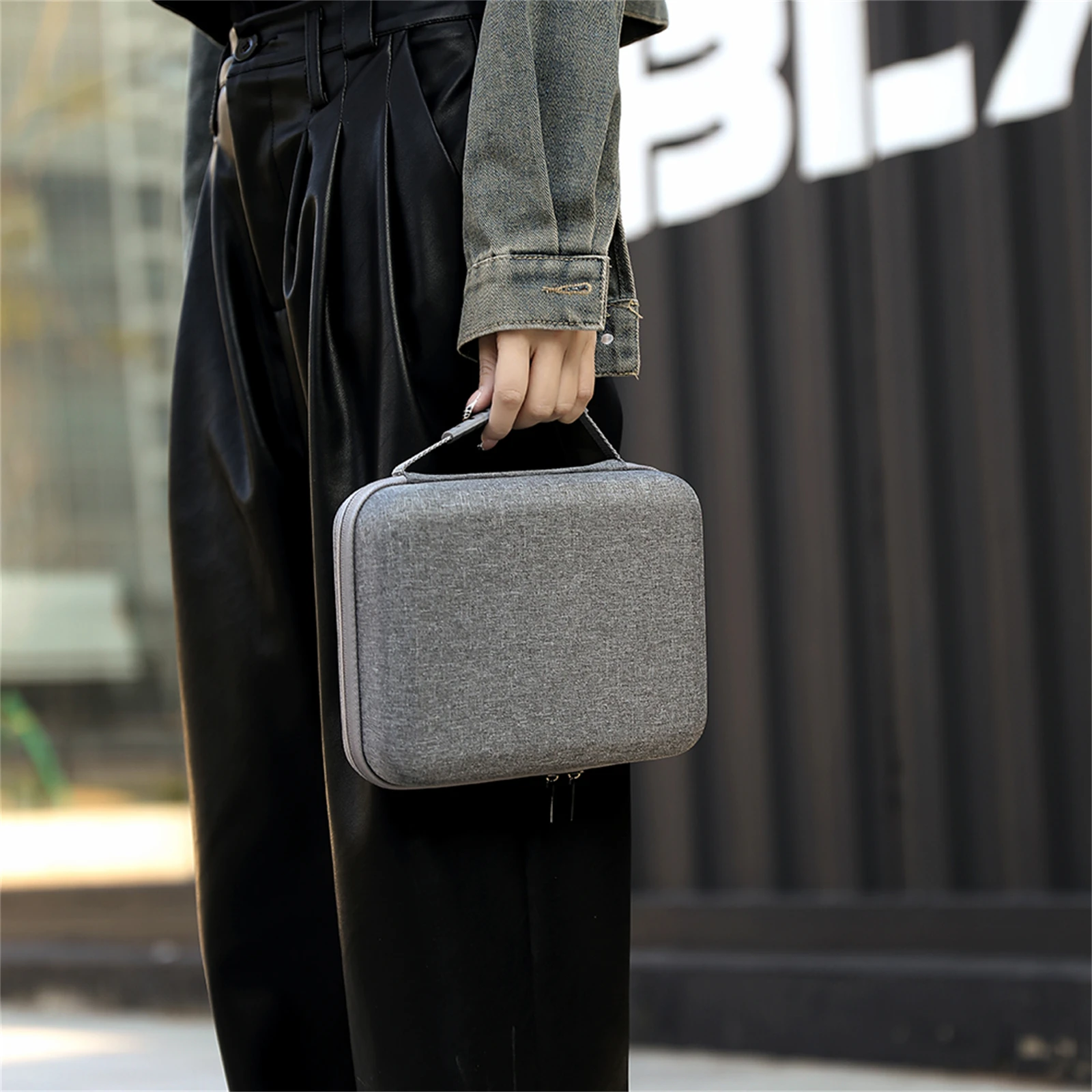 

Подходит для сумки для хранения DJI ACTION 5PRO, вместительного кейса для хранения, жесткого чехла-сумки.