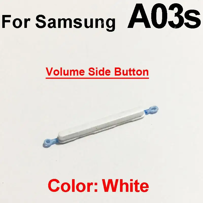 Side Power Button Volume Keys For Samsung Galaxy A01 A015F A01 core A013G A02 A025F  A02s A025M A03s A037F On Off Button Parts