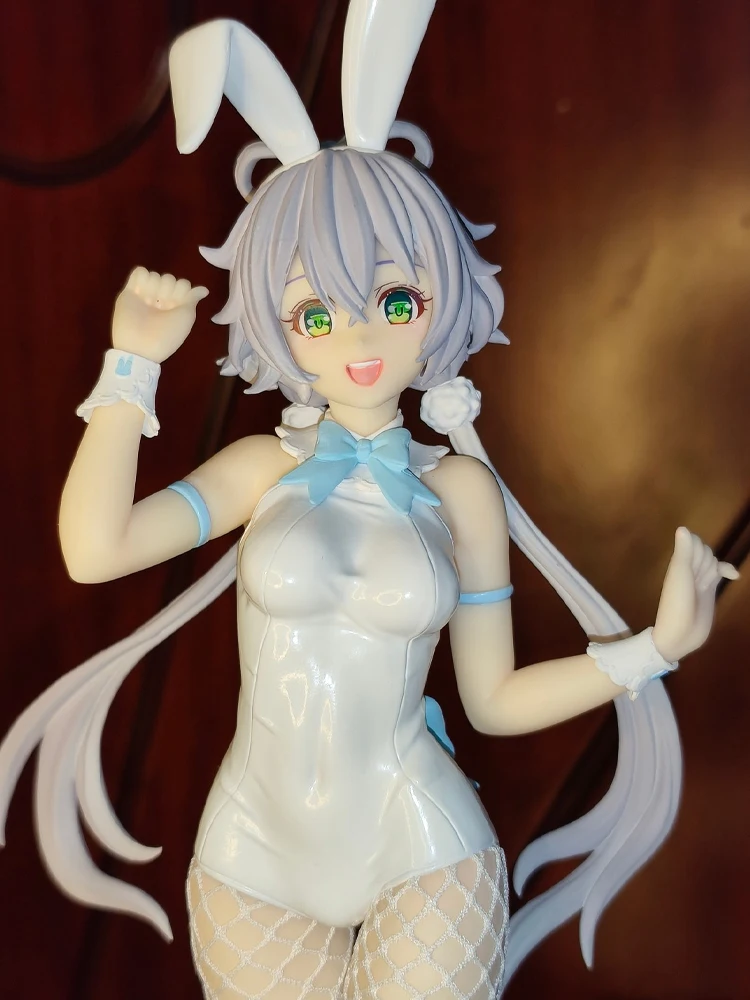 In Voorraad Originele FuRyu Bicute Konijntjes Luo Tianyi Hatsune Miku Witte Kousen Anime Figuur Collectible Model Desktop Ornament