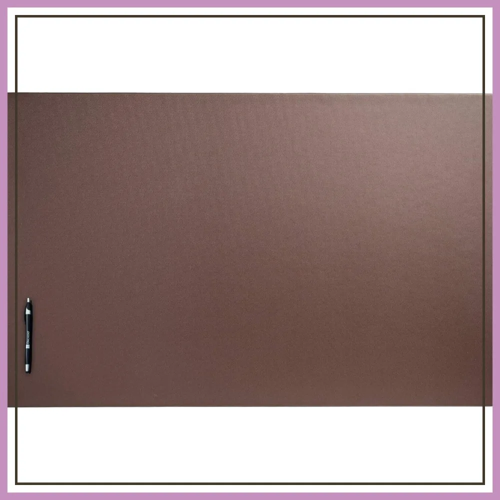 

Premium Leather Desk Pad Without Side Rails, Smooth Writing Surface, Protects Desk from Scratches, Waterproof & Easy to Clean