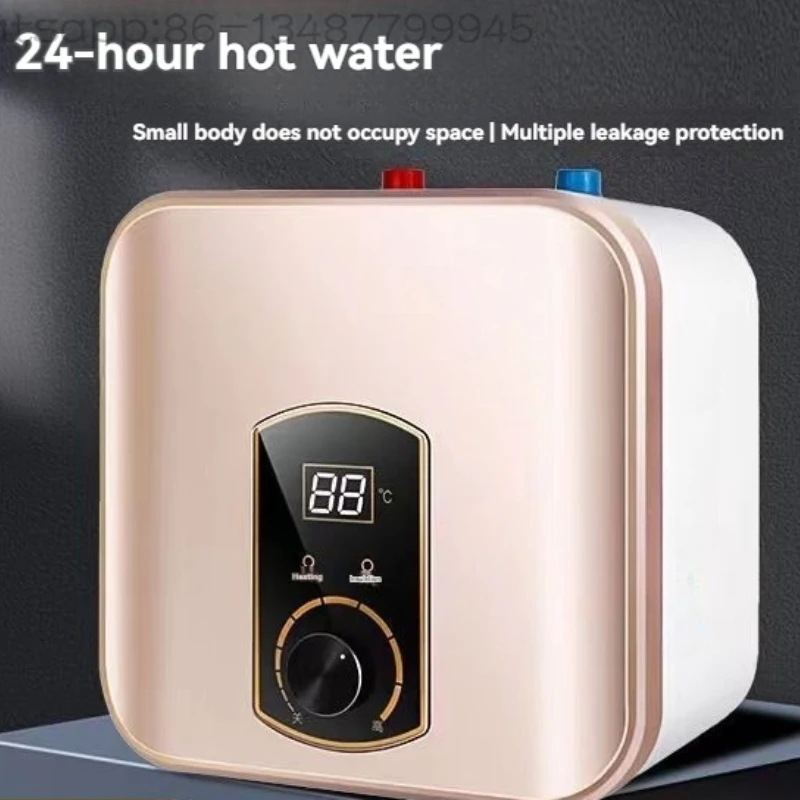 8l10l15l Small Kitchen Treasure Household Water Storage Small Hot Water Outlet Kitchen Electric Water Heater Quick Heating