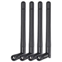 2/4Pcs WiFi Antenna 2.4GHz 5.8GHz 3dBi SMA Female Antenna for Wireless Vedio Security IP Camera Recorder
